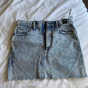 NWT A&F Jean Skirt